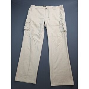 Orvis Khaki Cargo Fishing Hiking Pants Men's Size 42x31‎ Adjustable Waist...